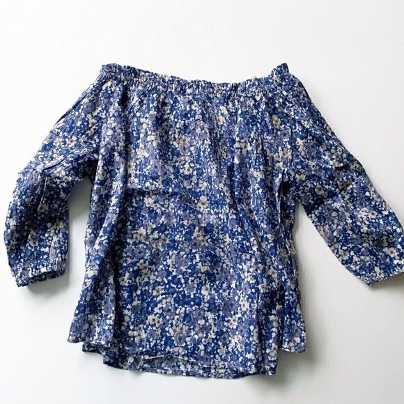 NEW Good Hart Women Canyon Floral Off-Shoulder Top , S Small - Picture 12 of 15